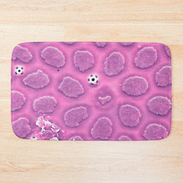 Item preview, Diatom - Thalassiosira in SEM (cribra, pink) designed and sold by DiatomsATTACK.