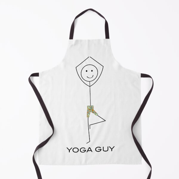 Item preview, Funny Mens Yoga Guy designed and sold by whyitsme.