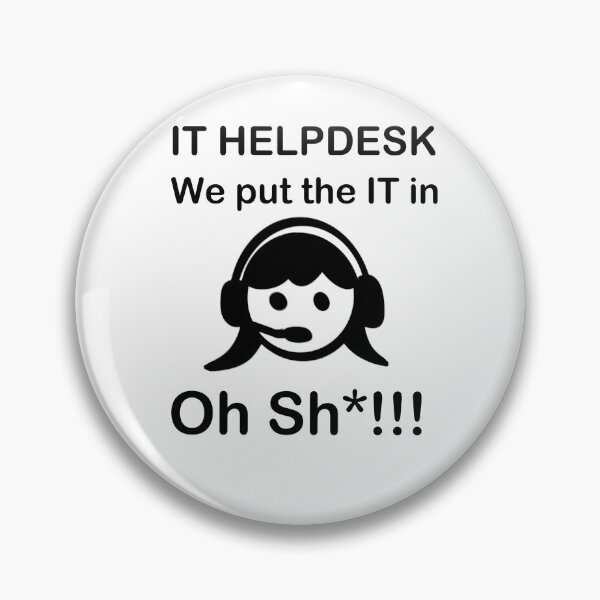 Item preview, IT Helpdesk designed and sold by RickPostCo.