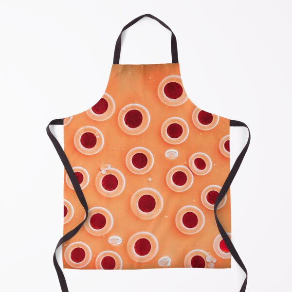 Item preview, Diatom - Coscinodiscus perforatus (internal, orange) designed and sold by DiatomsATTACK.
