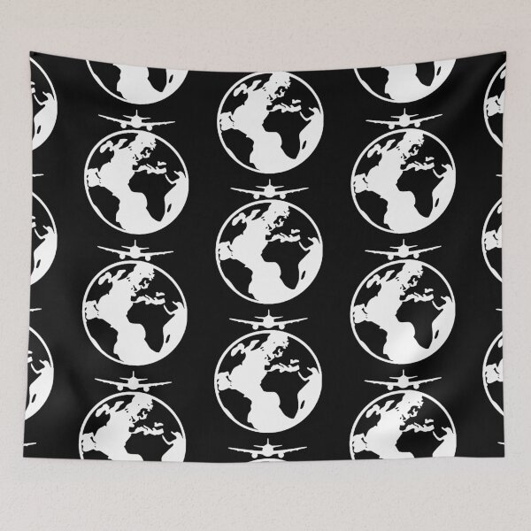 Item preview, Love Travel the world Awaits Mountain Hiking Camping Tree Mountains Tent Art Design Happy Apparel Essential Inspiration Joy Mood Funny designed and sold by DesignByHeartUK.