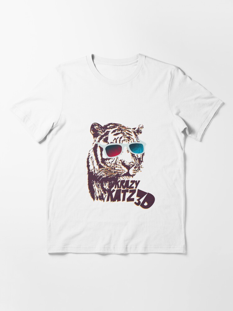 TIGER KRAZY KATZ 3D Essential T-Shirt for Sale by HoomanYou