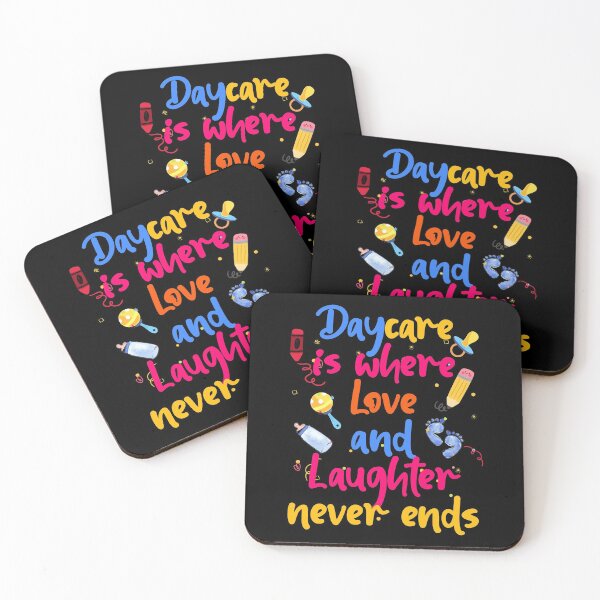 Item preview, Where love and laughter never ends Daycare designed and sold by SwankyFine.