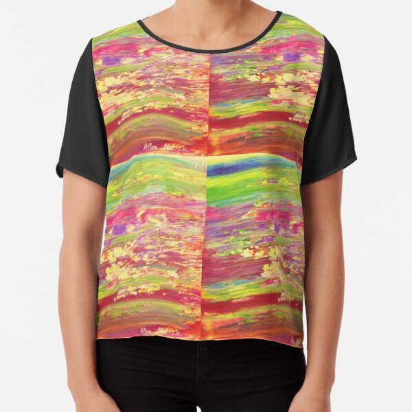 Swirl Chiffon Top