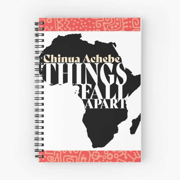 Item preview, Chinua Achebe Things Fall Apart Book Art designed and sold by PrintsBySadie.