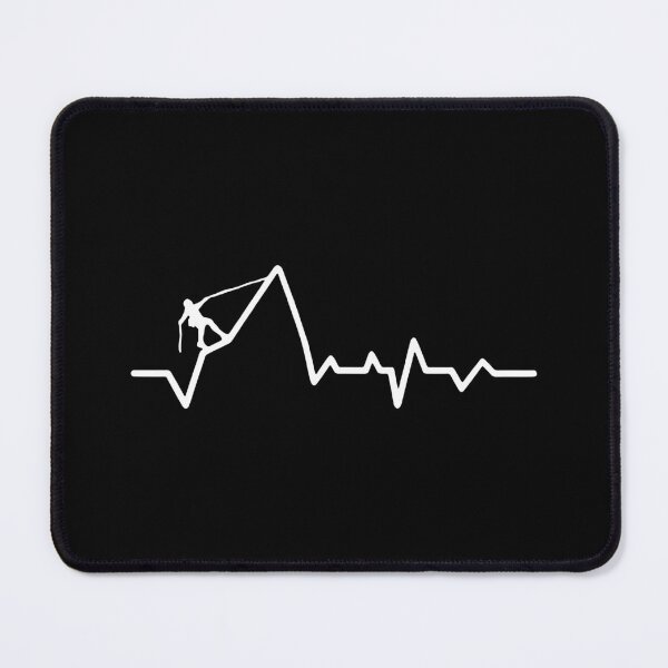 Item preview, Hiking Mountain Heartbeat Heartbeat Funny MTB Dirt Bike Art Design Happy Apparel Essential Inspiration Joy Mood Funny designed and sold by DesignByHeartUK.