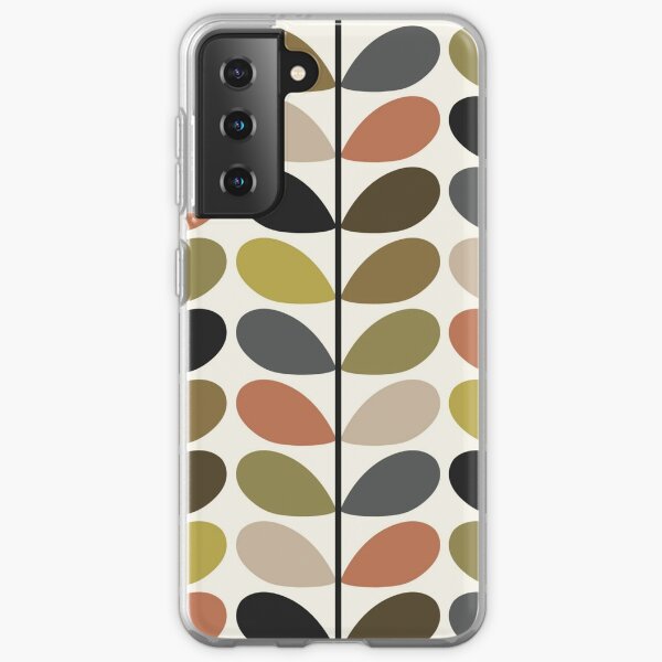 orla kiely colorful multi stem design Samsung Galaxy Soft Case