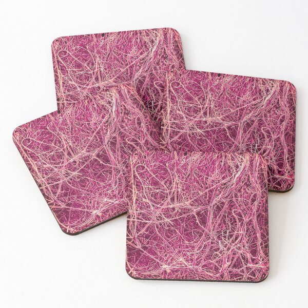 Item preview, Spiderwebs in the SEM (pink) designed and sold by DiatomsATTACK.