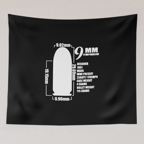 Item preview, 9mm bullet weight design Funny Holiday Xmas designed and sold by DesignByHeartUK.