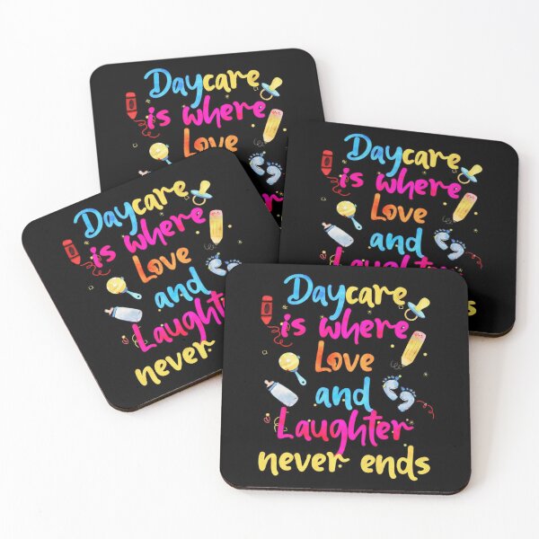 Item preview, Where love and laughter never ends Daycare designed and sold by SwankyFine.