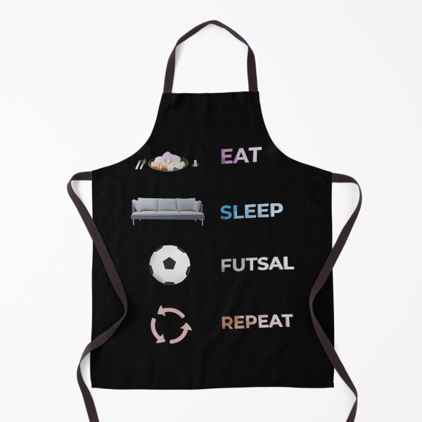 Item preview, Eat Sleep Futsal Repeat designed and sold by CGShirts.