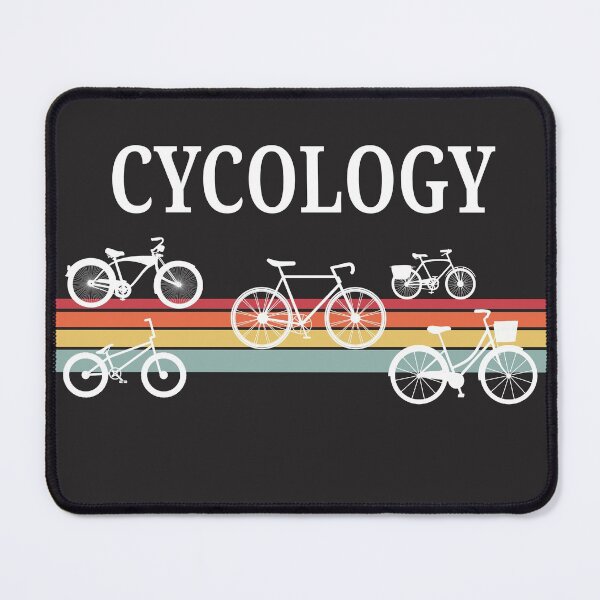 Item preview, Cycology Psychology Cyclist Funny Cycling Bike pun  designed and sold by Surfer Dave Designs.