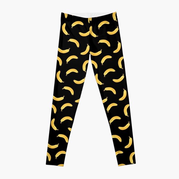 banana print leggings