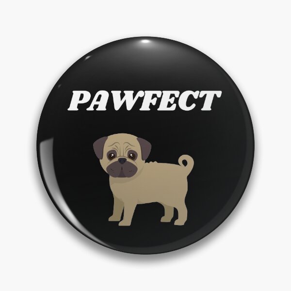 Item preview, PAWFECT PUG DOG ,BLACK AND TAN designed and sold by DoloresAlaire.