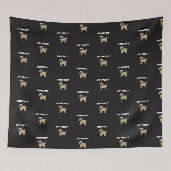 Item preview, PAWFECT PUG DOG ,BLACK AND TAN designed and sold by DoloresAlaire.
