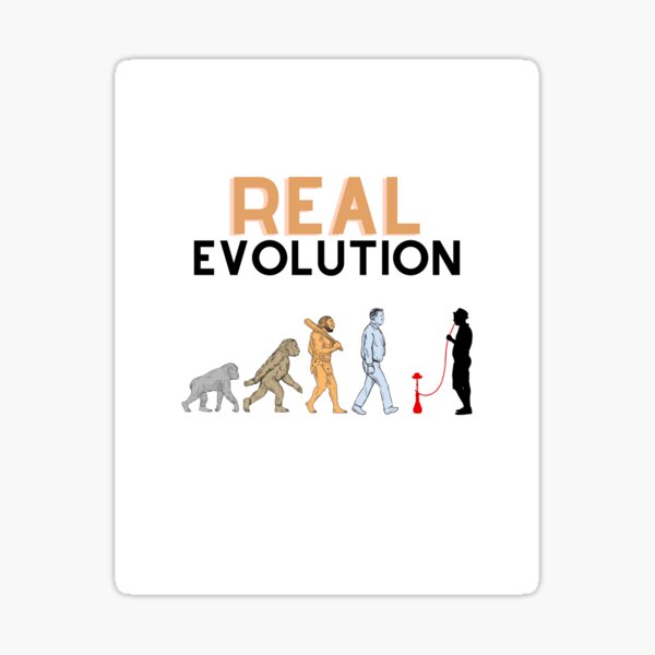 Artikel-Vorschau von Echte Shisha-Evolution, designt und verkauft von MotivationDNA.