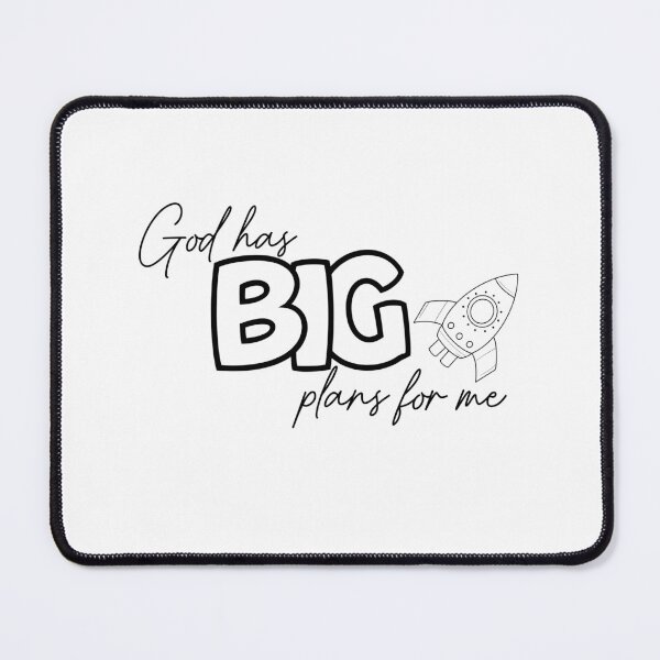 Item preview, God has big plans for me designed and sold by Handdrawnbyzoe.
