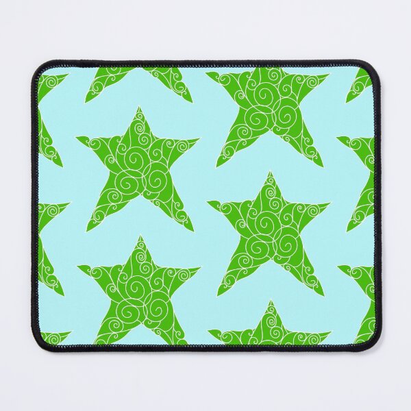 Item preview, Green Tangled Star designed and sold by lezell.