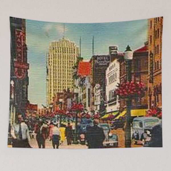 Item preview, Hamilton Street 1944 Allentown PA, Downtown Allentown, Americus Hotel, Lehigh Valley, PPL Building, Hess Brothers,  designed and sold by Nostrathomas66.