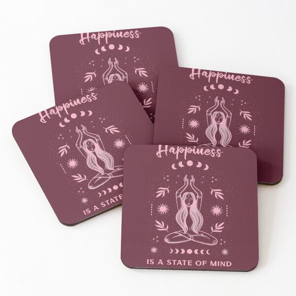Item preview, Happiness Is A State Of Mind. Positive Yoga Meditation designed and sold by Rebel-Design.