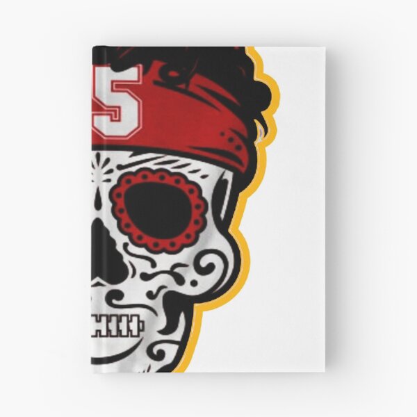 Item preview, THE PAT KANSAS CITY FOOTBALL SKULL SHIRT AND AZTEC STICKER  designed and sold by Yodelcool.