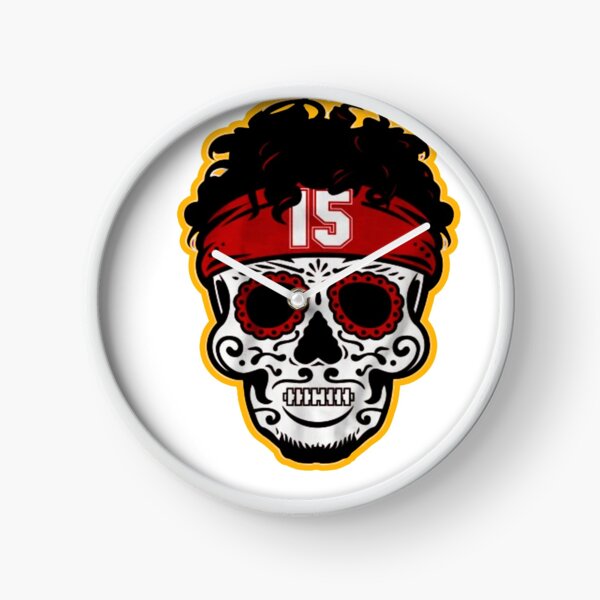 Item preview, THE PAT KANSAS CITY FOOTBALL SKULL SHIRT AND AZTEC STICKER  designed and sold by Yodelcool.