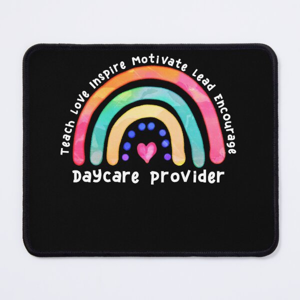 Item preview, Daycare provider Watercolor Rainbow Appreciation designed and sold by SwankyFine.