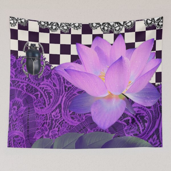 Item preview, Ediemagic Waterlily & Purple lace designed and sold by Ediemagic.