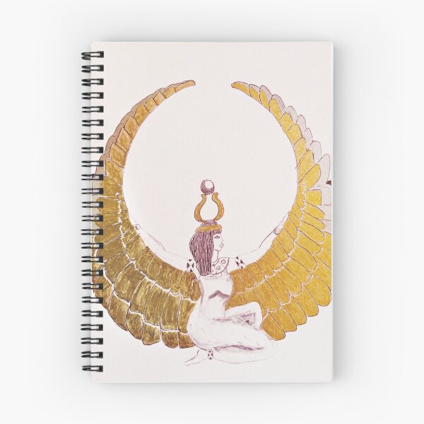 Item preview, Isis / Aset Egyptian Goddess in White designed and sold by SolSuenos.