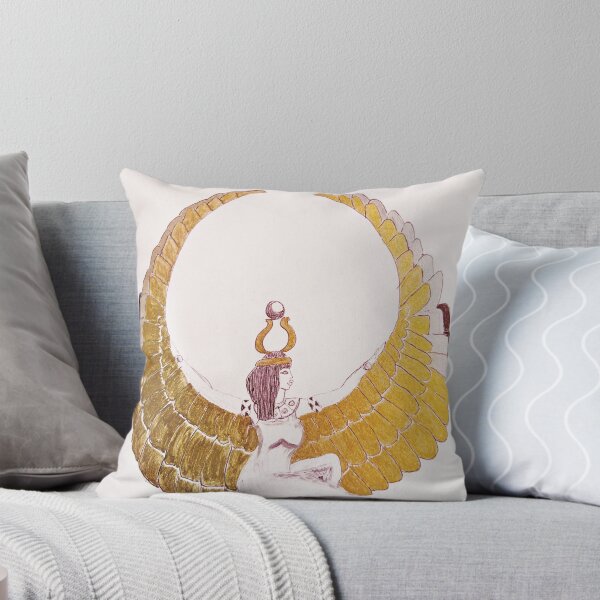 Item preview, Isis / Aset Egyptian Goddess in White designed and sold by SolSuenos.