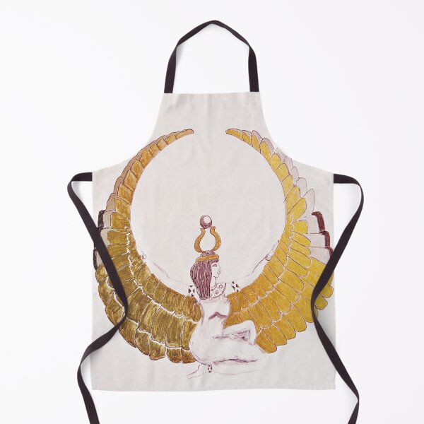 Item preview, Isis / Aset Egyptian Goddess in White designed and sold by SolSuenos.