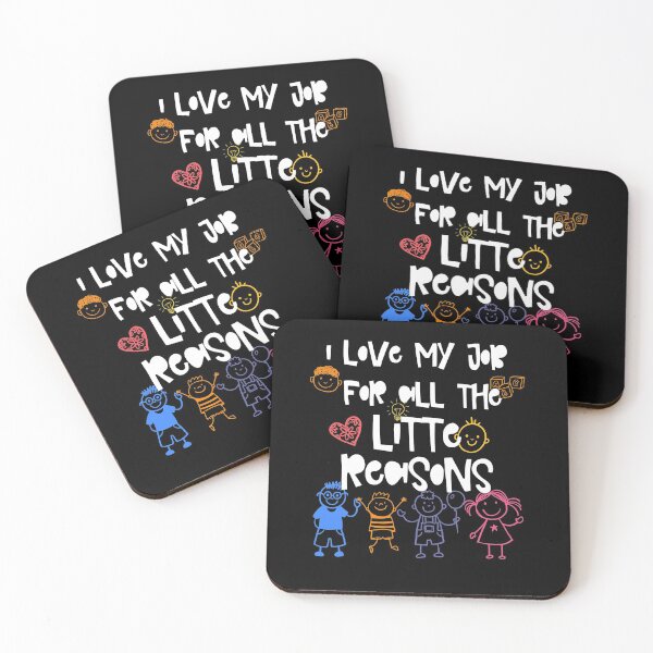 Item preview, I Love My job For All The Little Reasons Daycare designed and sold by SwankyFine.