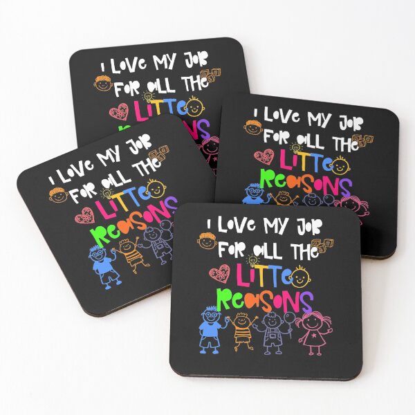 Item preview, I Love My job For All The Little Reasons Daycare designed and sold by SwankyFine.