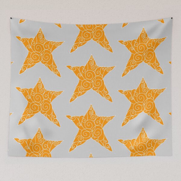 Item preview, Tangerine Tangled Star designed and sold by lezell.