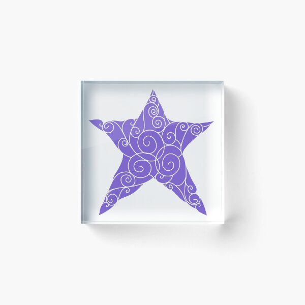Item preview, Purple Tangled Star designed and sold by lezell.