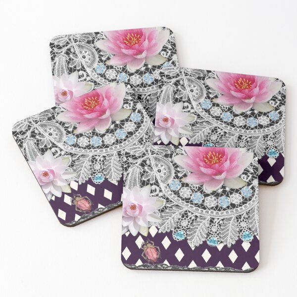 Item preview, Ediemagic Waterlily & Pink lace designed and sold by Ediemagic.