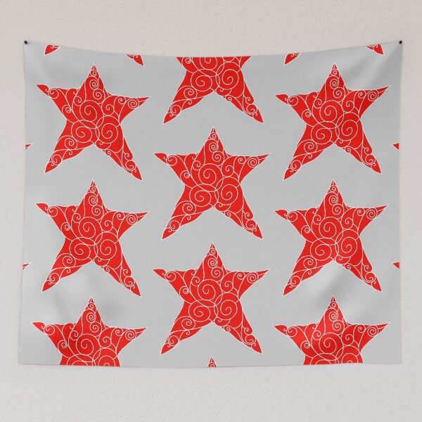 Item preview, Red Tangled Star designed and sold by lezell.