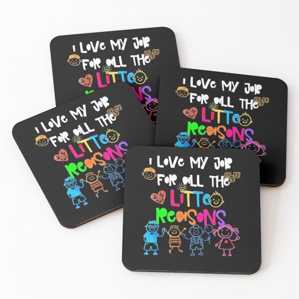 Item preview, I Love My job For All The Little Reasons Daycare designed and sold by SwankyFine.