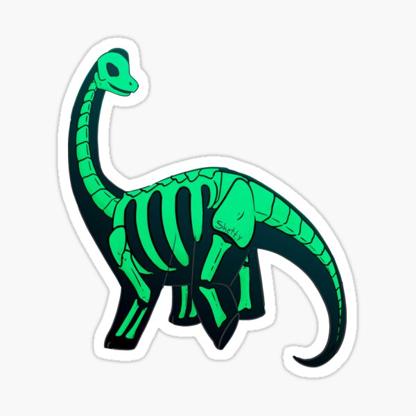 Item preview, Dino Skeleton Green designed and sold by jastinamor.