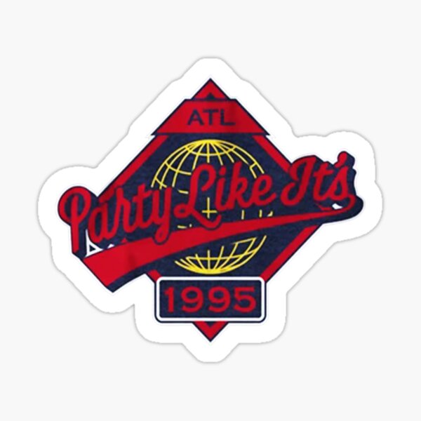 THE VINTAGE ATLANTA RETRO CLASSIC TURNER FIELD OLD SCHOOL CHIPPER JONES  SHIRT AND STICKER  Essential T-Shirt for Sale by Letsmile