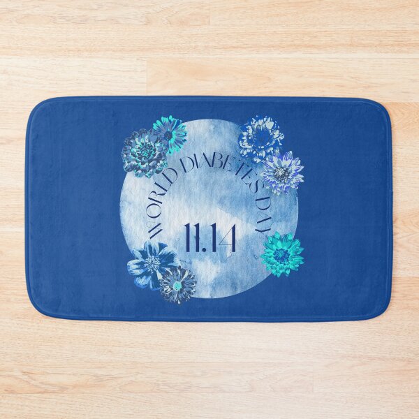 Item preview, World diabetes day- aesthetic blue circle designed and sold by SalxSal.