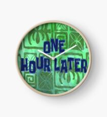 Spongebob Clock Clock