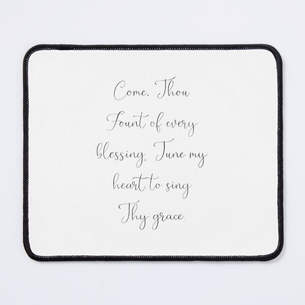 Item preview, Come thou fount  designed and sold by Handdrawnbyzoe.