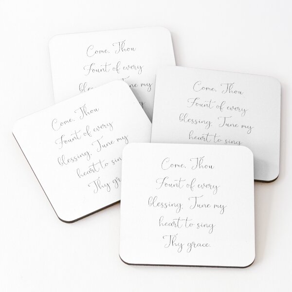 Item preview, Come thou fount  designed and sold by Handdrawnbyzoe.