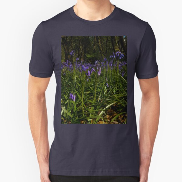 Bluebells in Prehen Woods Slim Fit T-Shirt