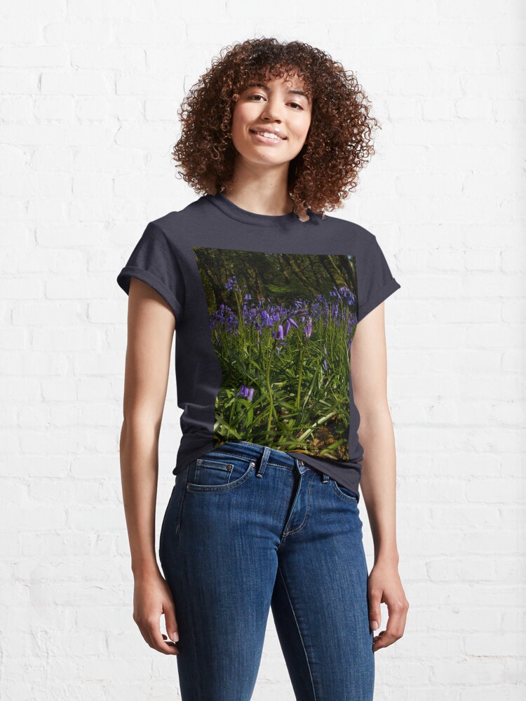 Alternate view of Bluebells in Prehen Woods Classic T-Shirt