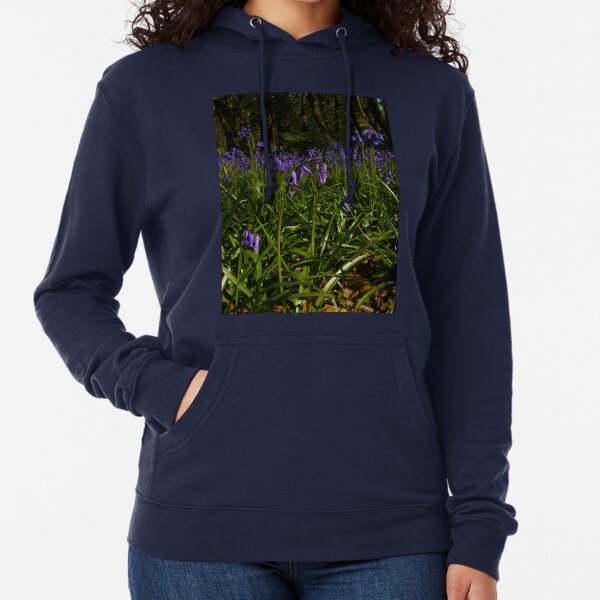 Bluebells in Prehen Woods Lightweight Hoodie