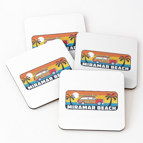 Item preview, Miramar Beach Florida Woodie FL designed and sold by DESTINATIONS DECAL.