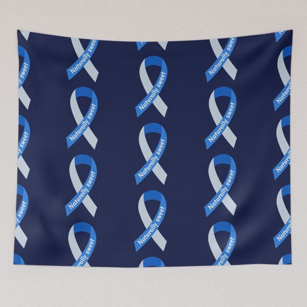 Item preview, Diabetes awareness ribbon - Naturally sweet designed and sold by SalxSal.