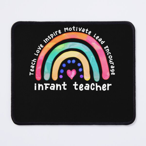 Item preview, Infant Teacher Watercolor Rainbow Daycare designed and sold by SwankyFine.